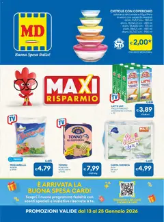 Anteprima del volantino Volantino MD Discount	 valido a partire dal 13.01.2026