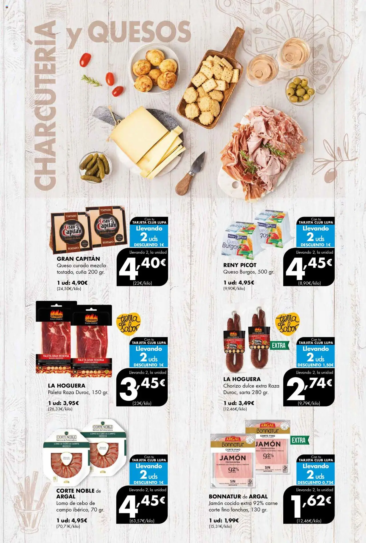 Lupa Supermercados folleto │ válido desde el 18.09.2025 | Página: 9 | Productos: Queso, Jamón, Jamón cocido, Cuna