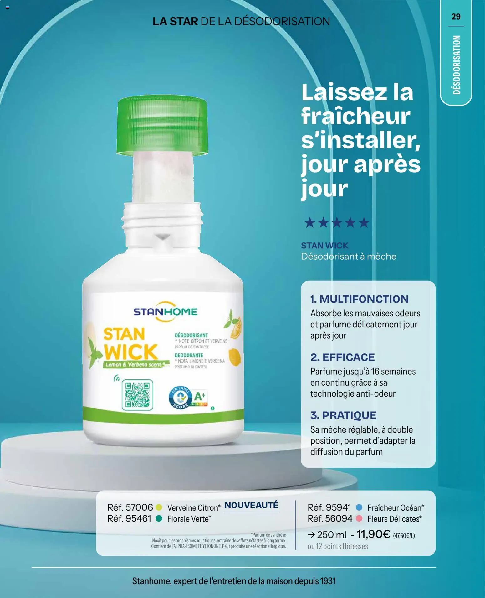 {H1} | Page: 29 | Produits: Citron, Parfum, Désodorisant