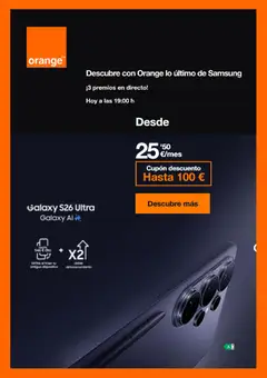 Vista previa Orange ofertas válido desde el 25.02.2026