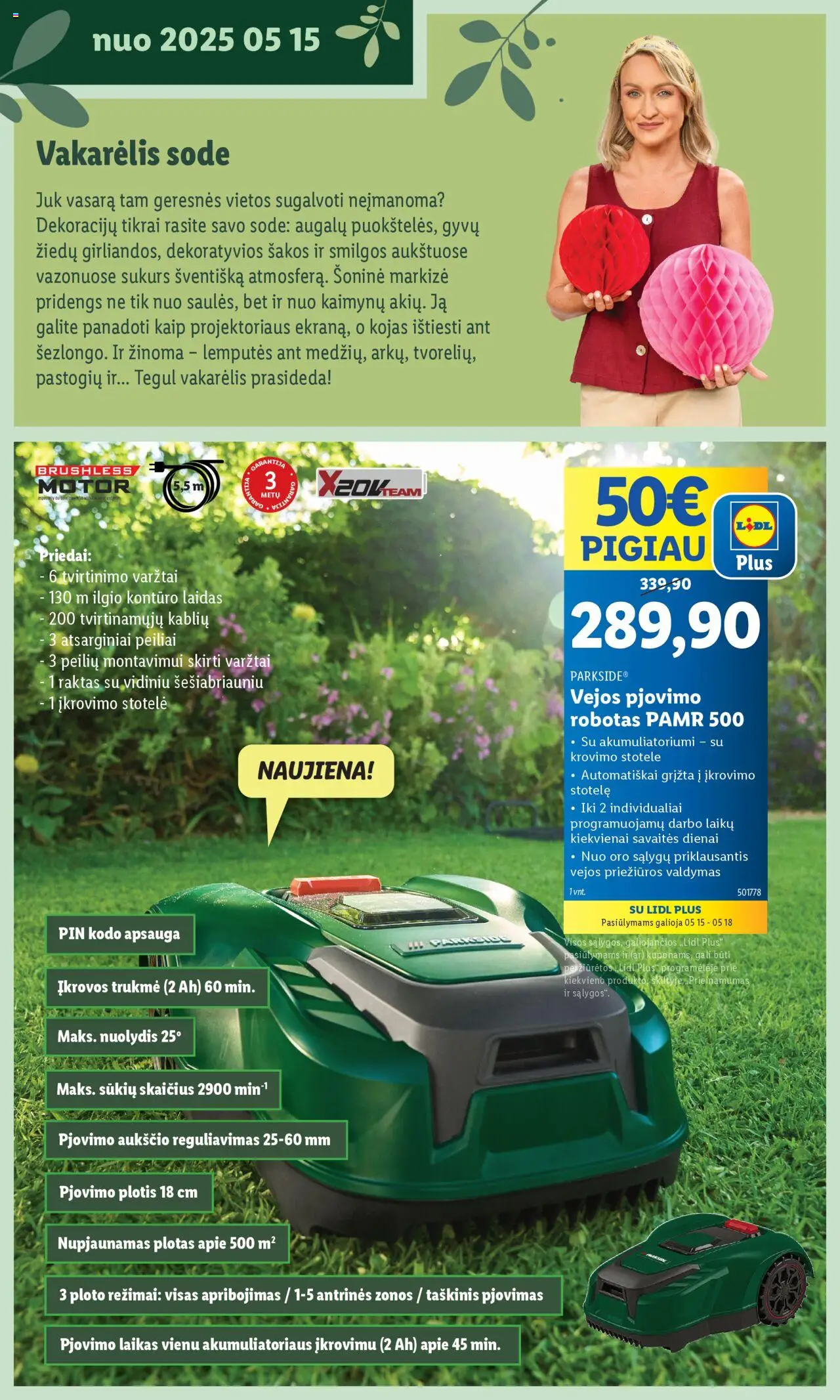 LIDL leidinys - Švenčiame sodą│galioja nuo 12.05.2025 | Puslapis: 12 | Prekių: Robotas