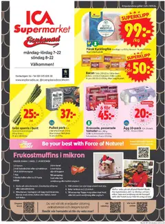 ICA Supermarket - Aktuella erbjudanden - Förhandsvisning av reklamblad från butik ICA Supermarket aktuell från 13.04.2026