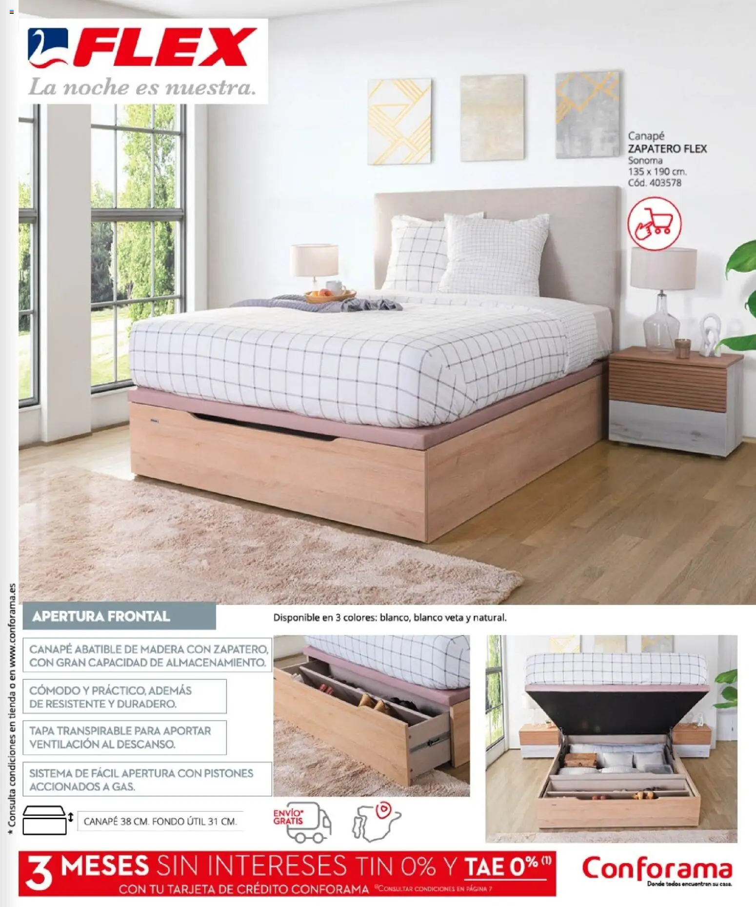 Conforama - Guía de Descanso 2026 │ válido desde el 05.02.2026 | Página: 75 | Productos: Zapatero