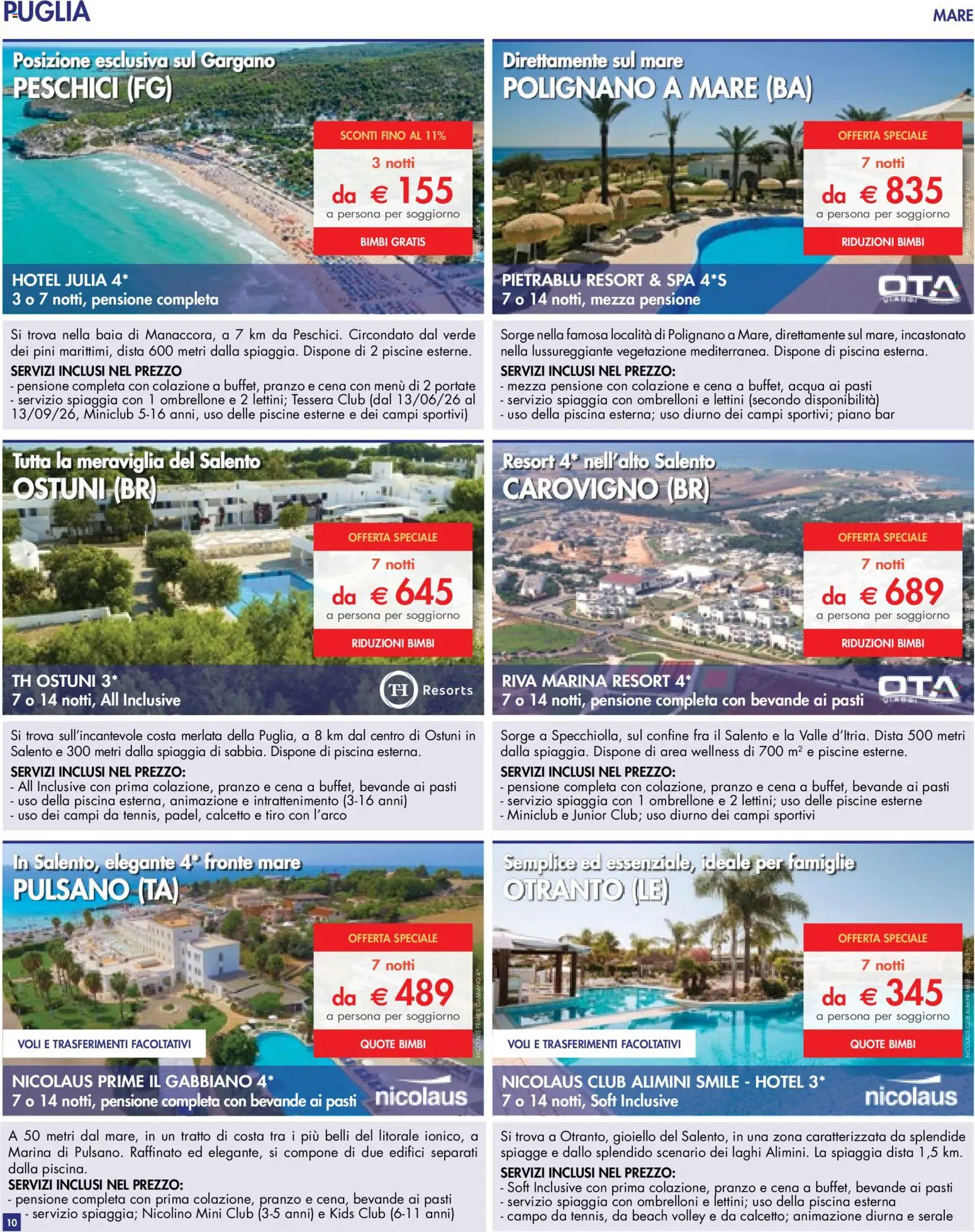 Volantino Esselunga S del 10.04.2026 | Pagina: 10 | Prodotti: Ombrellone, Acqua, Piscina