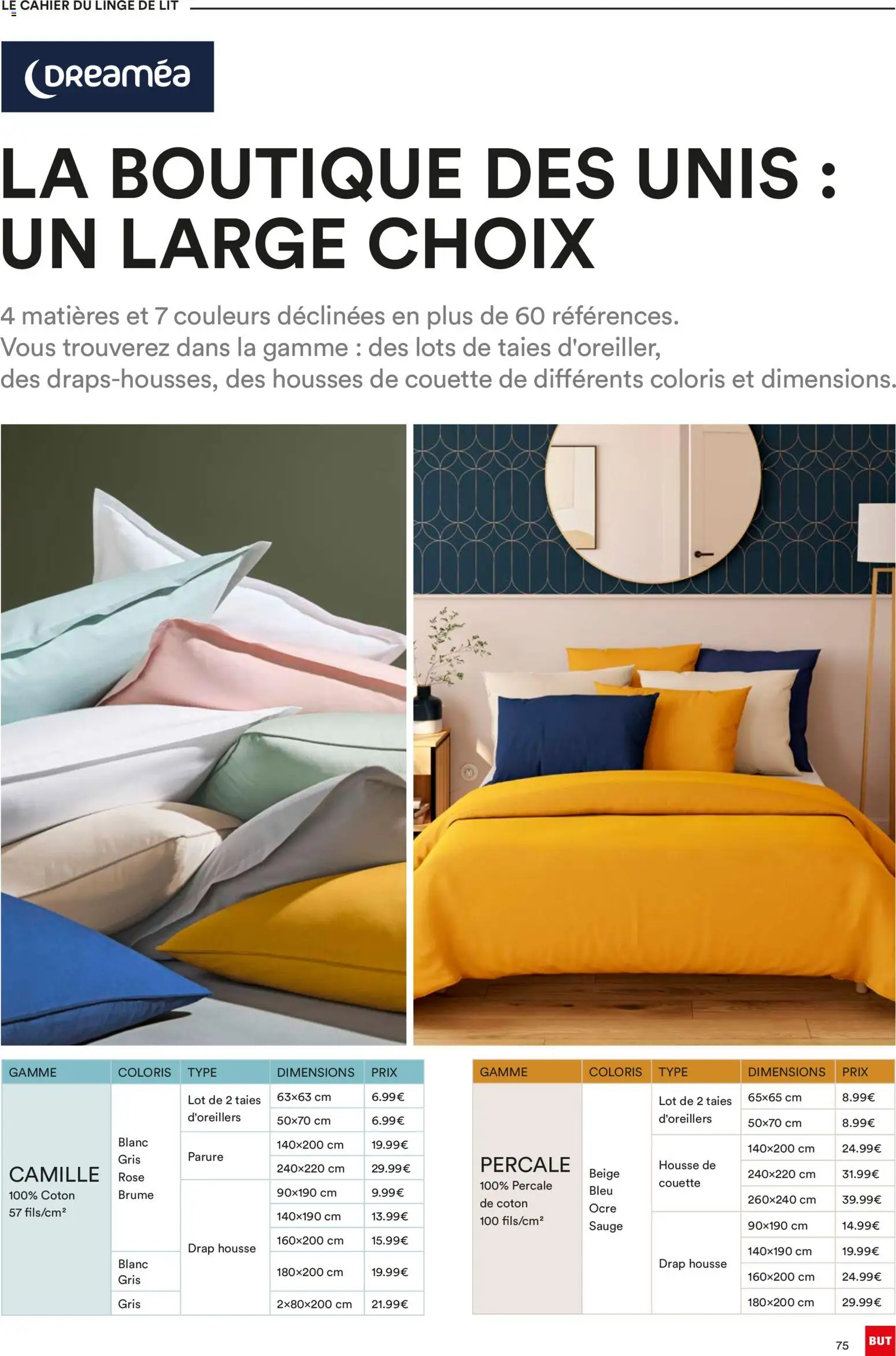 {H1} | Page: 75 | Produits: Coton, Lit, Couette