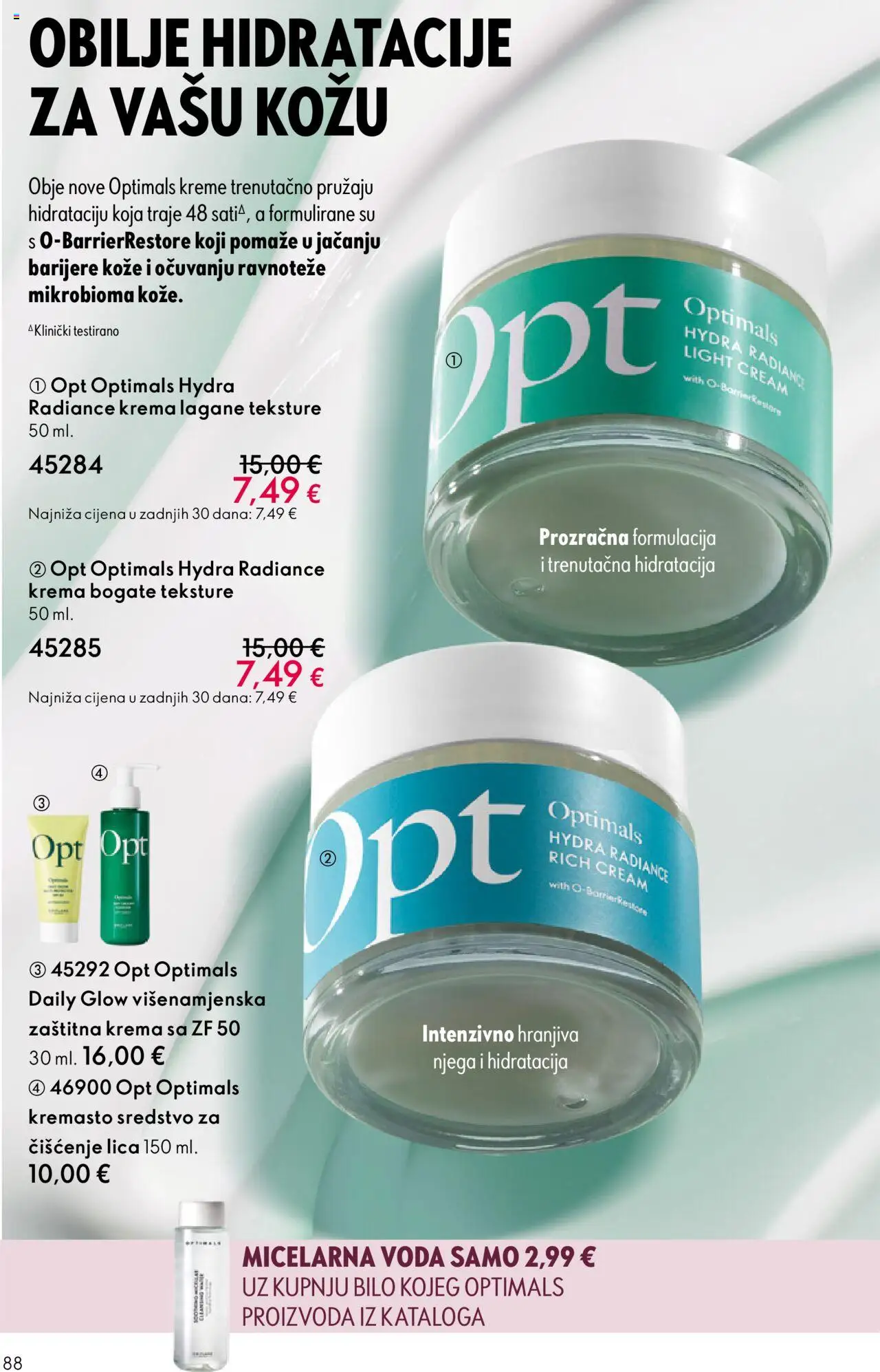 Oriflame katalog | vrijedi od 08.10.2025 | Stranica: 88 | Proizvodi: Krema, Voda