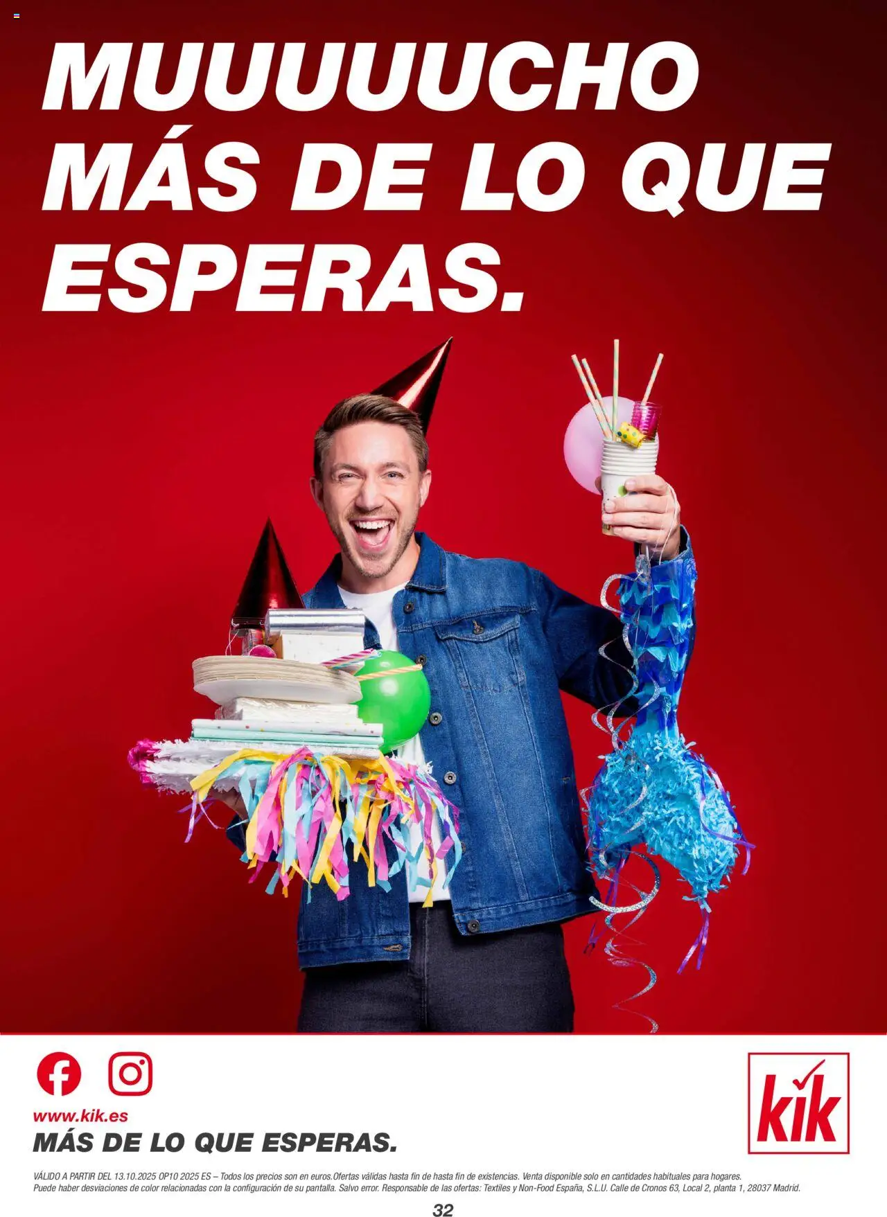 KIK folleto │ válido desde el 20.10.2025 | Página: 32