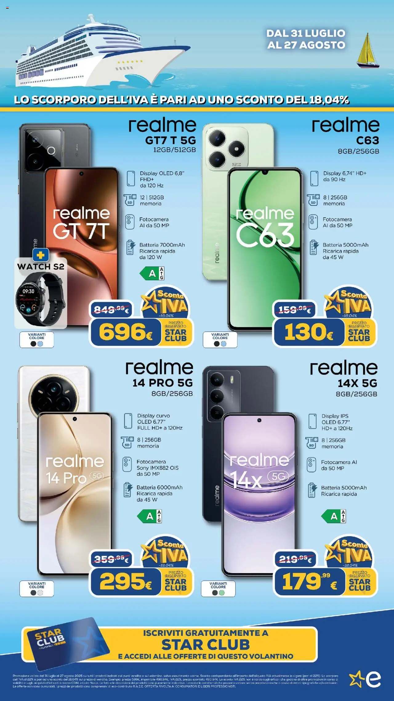 Volantino Euronics del 31.07.2025 | Pagina: 9 | Prodotti: Fotocamera, Batteria