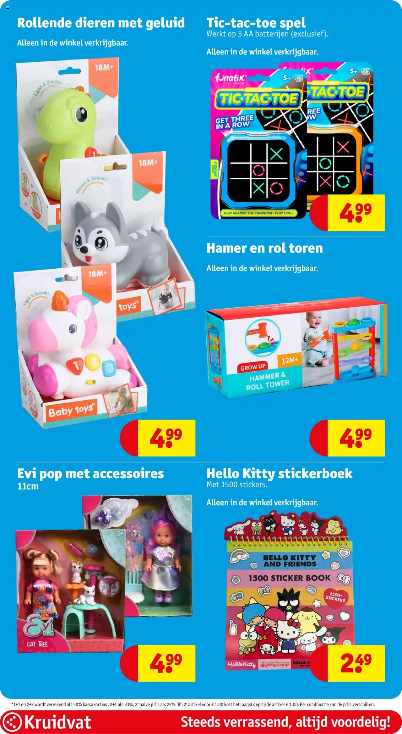  | Pagina: 71 | Producten: Kan, Spel, Stickers, Batterijen