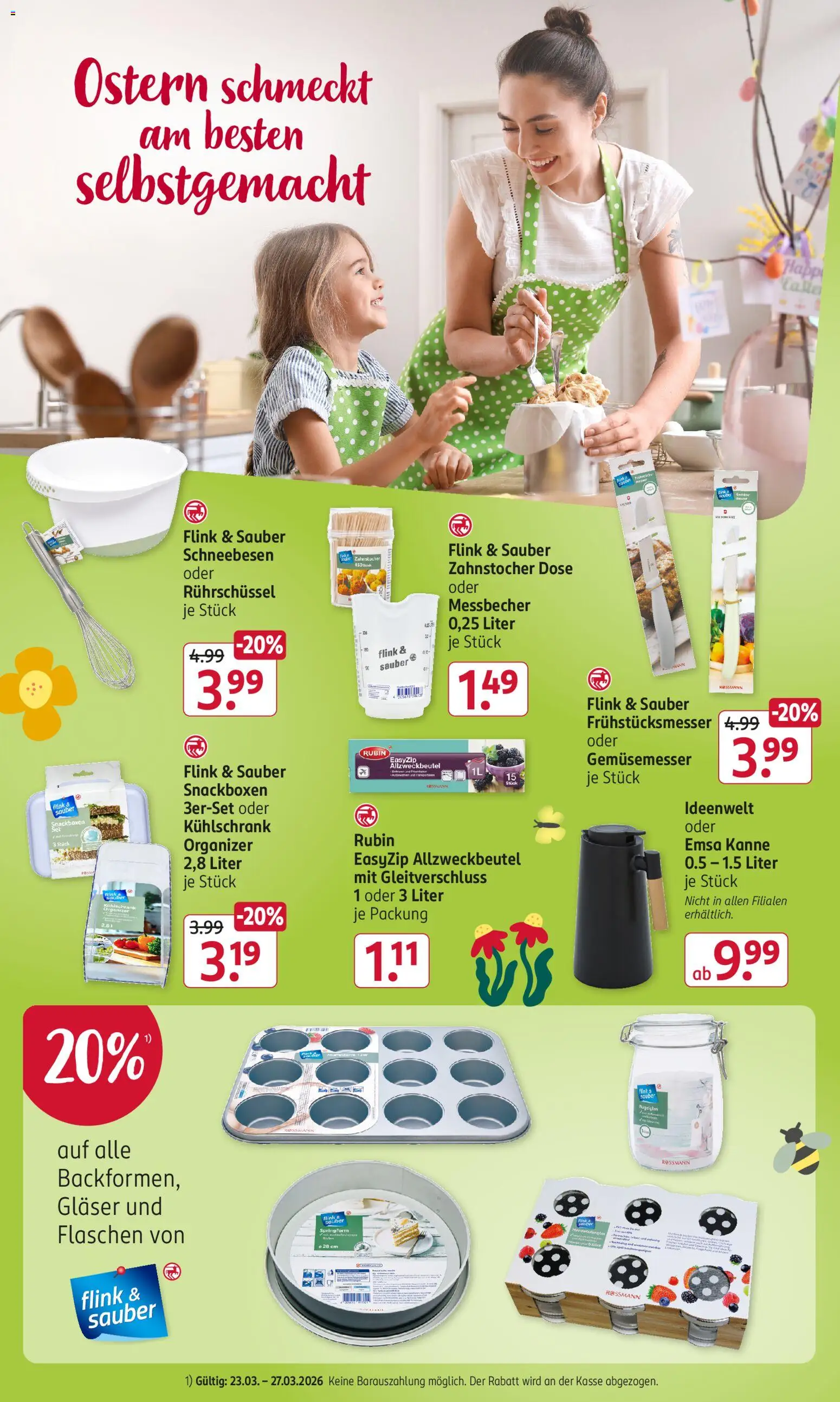 Rossmann Angebotsprospekt – gültig ab 23.03.2026 | Seite: 19 | Produkte: Kühlschrank