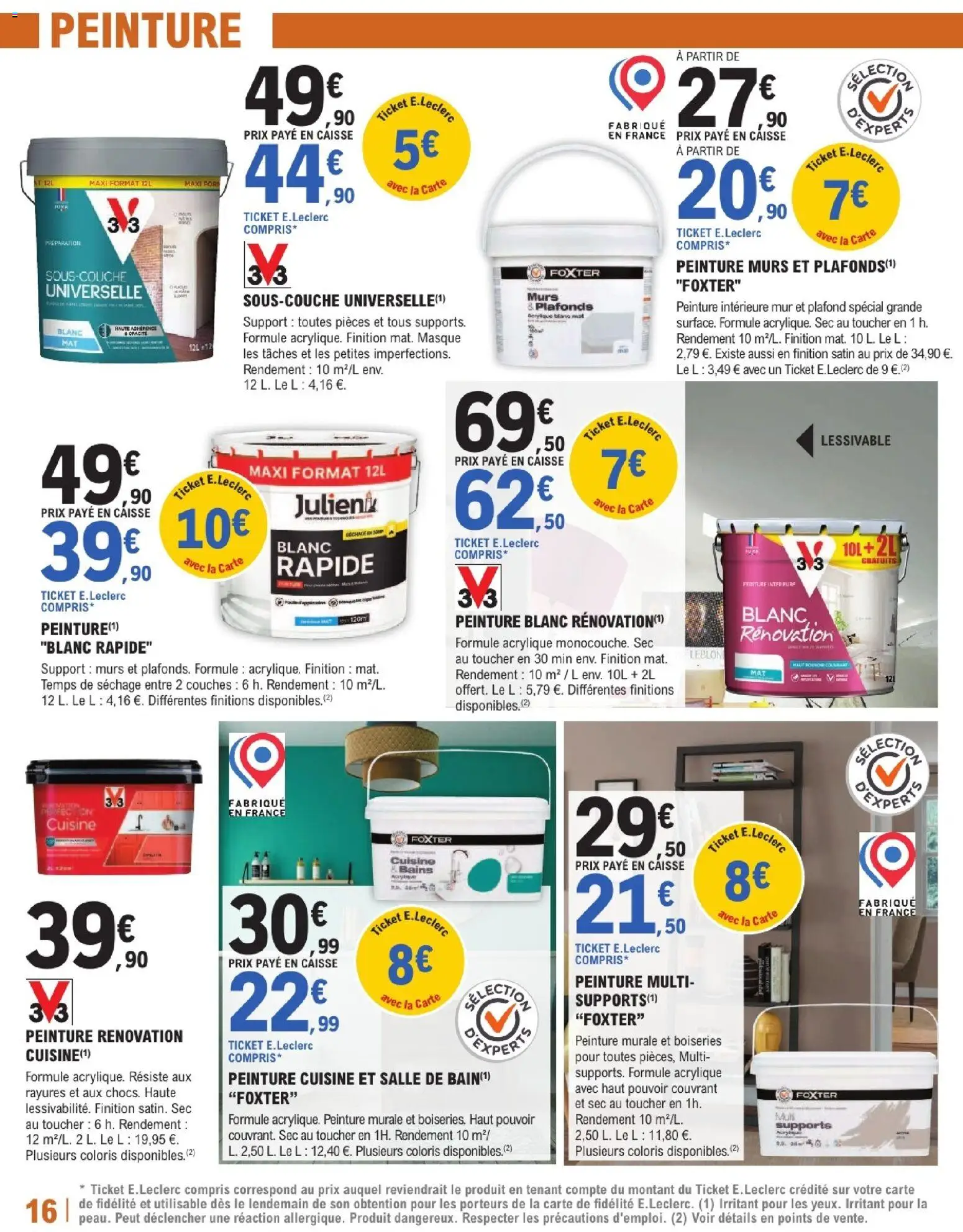 {H1} | Page: 16 | Produits: Couches, Masque