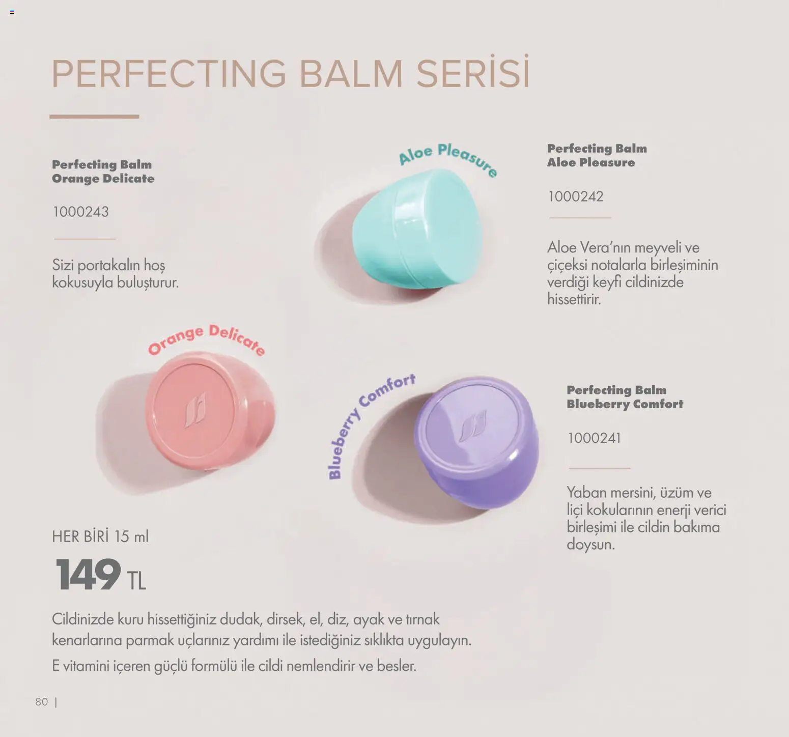 Farmasi Katalog - 01.01.2026 tarihinden itibaren geçerlidir | Sayfa: 80 | Ürünler: Üzüm