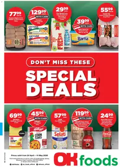 OK Foods specials catalogue – valid from 24.04.2026