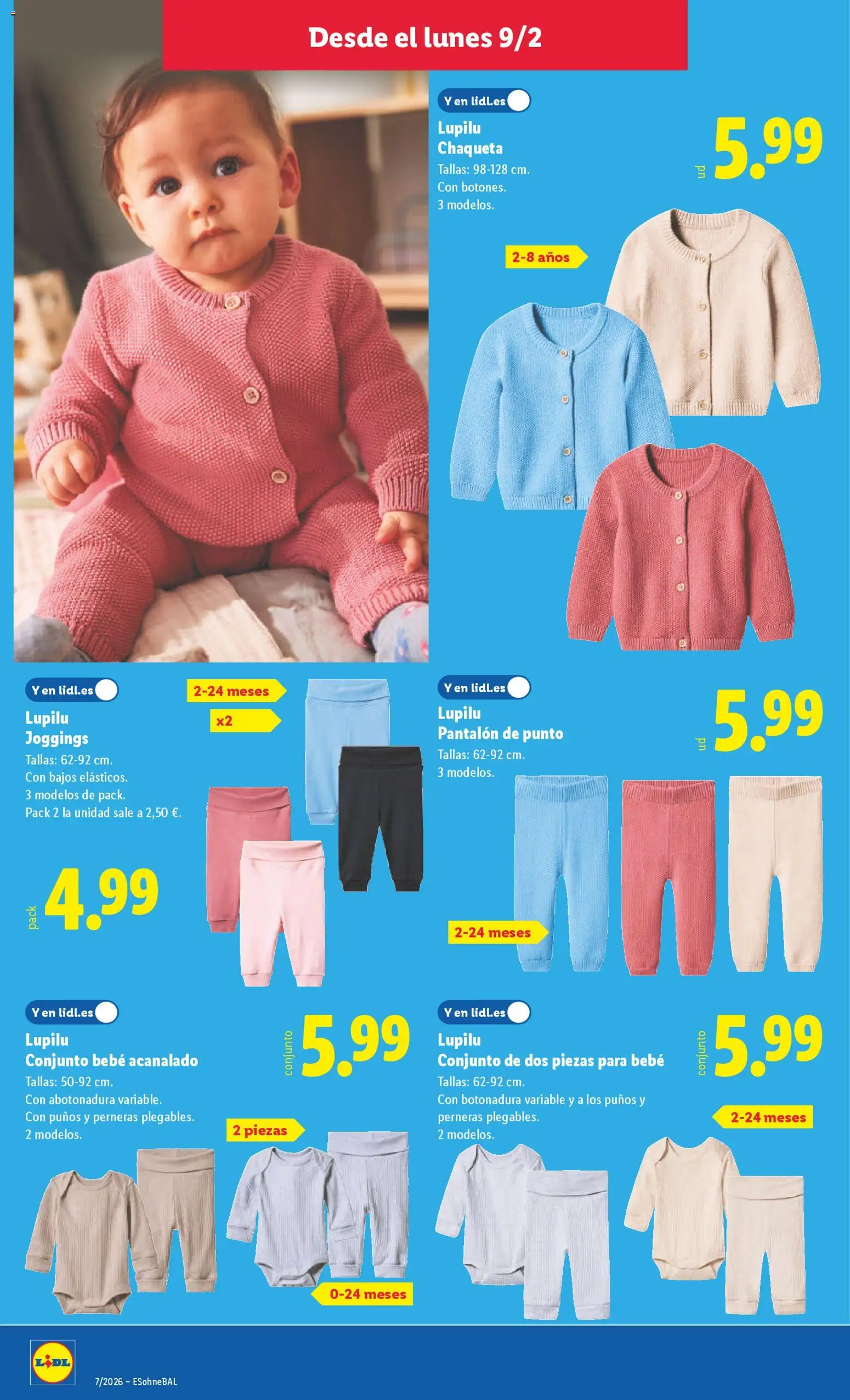 Lidl folleto de bazar │ válido desde el 09.02.2026 | Página: 18 | Productos: Chaqueta
