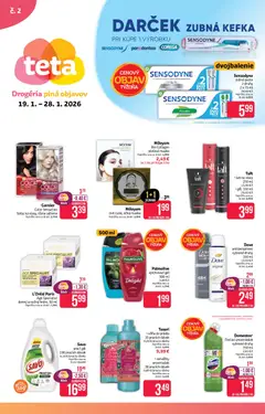 Teta drogerie leták platný od 19.01.2026