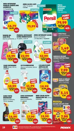 FAIRY DETERGENT VASE lămâie, 900 ml – valabil de la 20.08.2025 | Pagină: 19