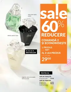 Ofertele Avon valabile de la 01.04.2026 | Pagină: 23 | Produse: Toaletă, Parfum, Apă de toaletă, Apă