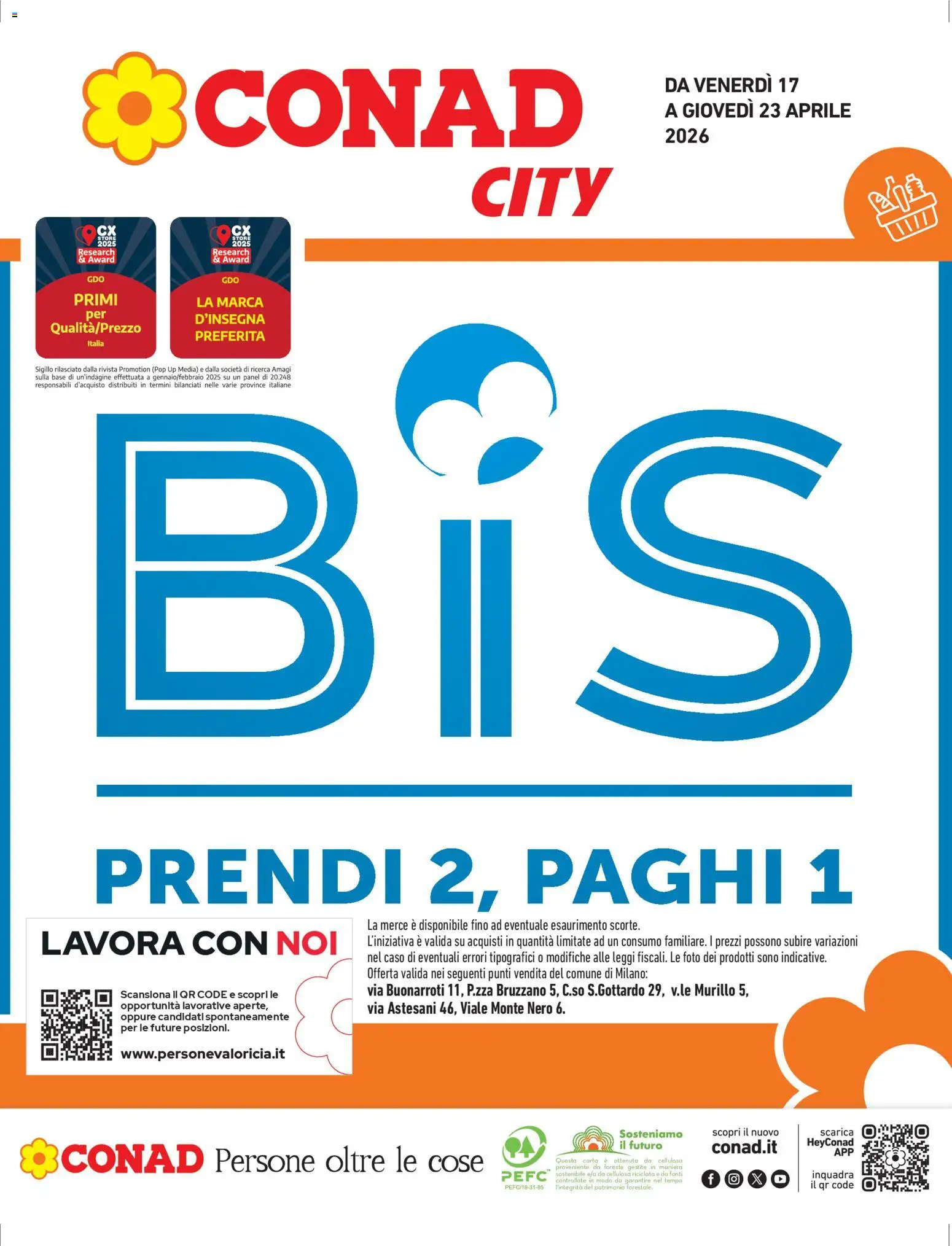 Volantino Conad del 17.04.2026 | Pagina: 1