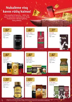 MAXIMA leidinys galioja nuo 04.11.2025 | Puslapis: 8 | Prekių: Pupelės, Tirpioji kava, Kavos pupelės, Kava
