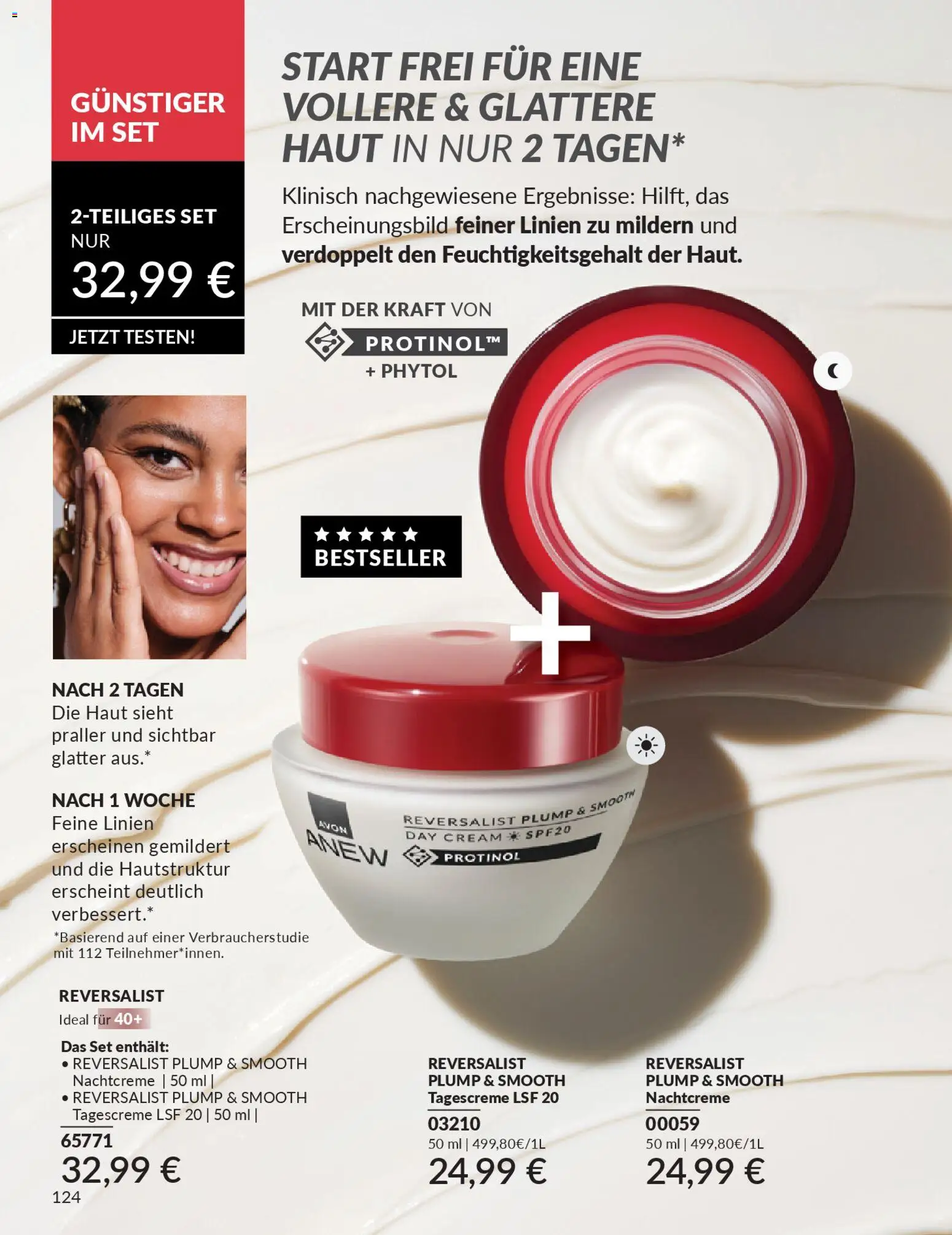 AVON Katalog Januar 2026 – gültig ab 01.01.2026 | Seite: 126 | Produkte: Tagescreme, Nachtcreme