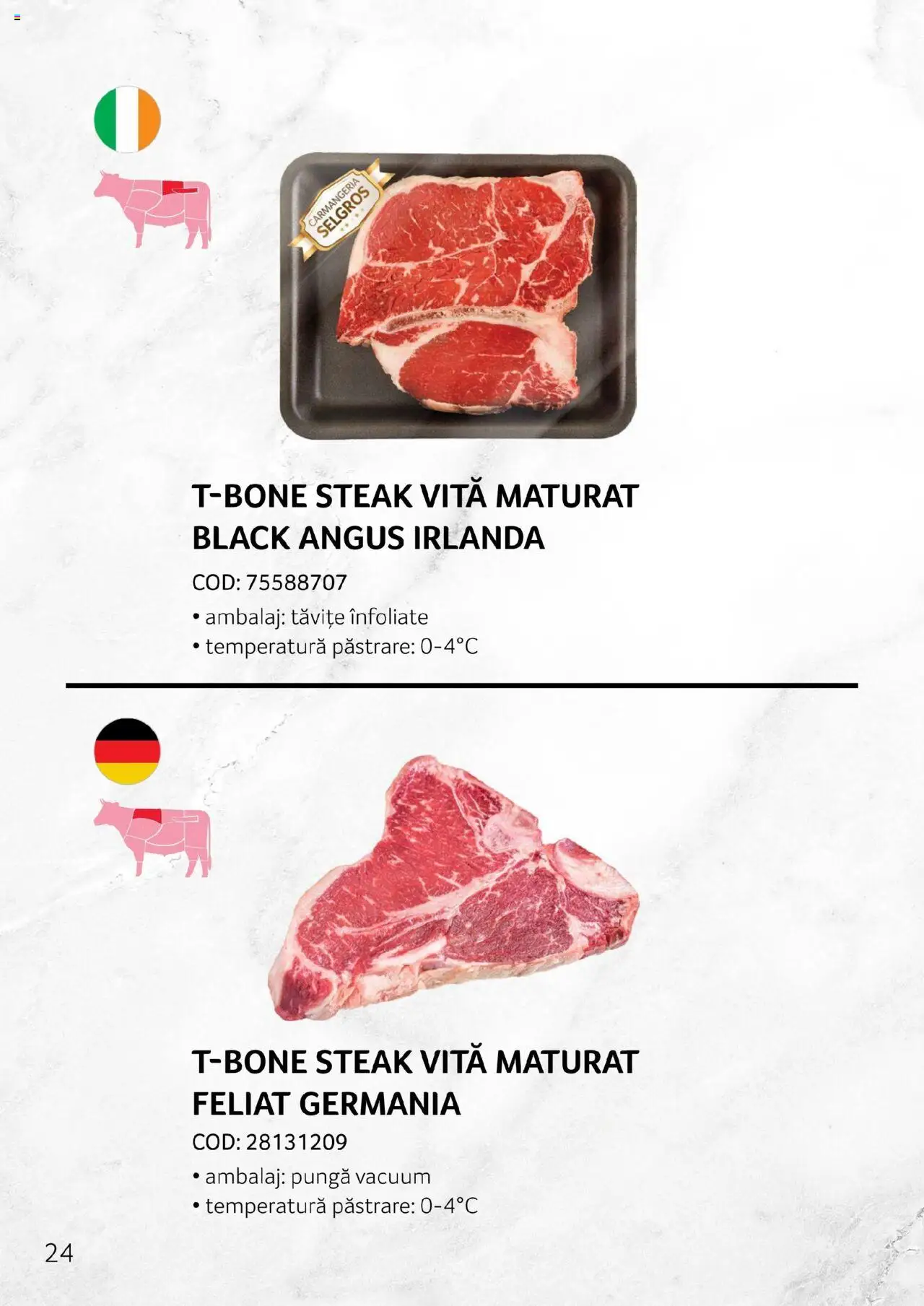 Noul catalog Selgros – valabil de la 27.04.2023 | Pagină: 24 | Produse: Pungă, Lapte