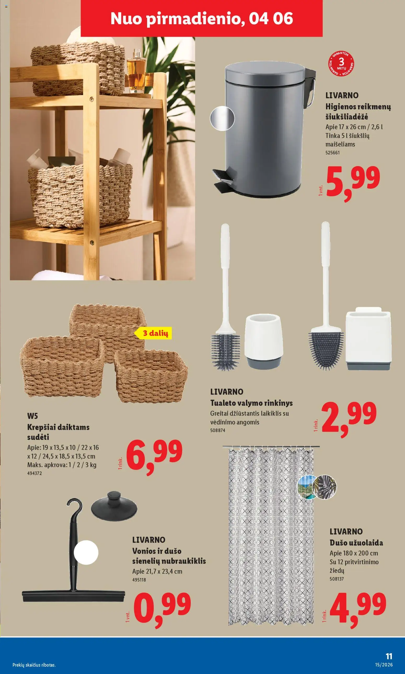 LIDL akcijos nuo 06.04.2026 | Puslapis: 11