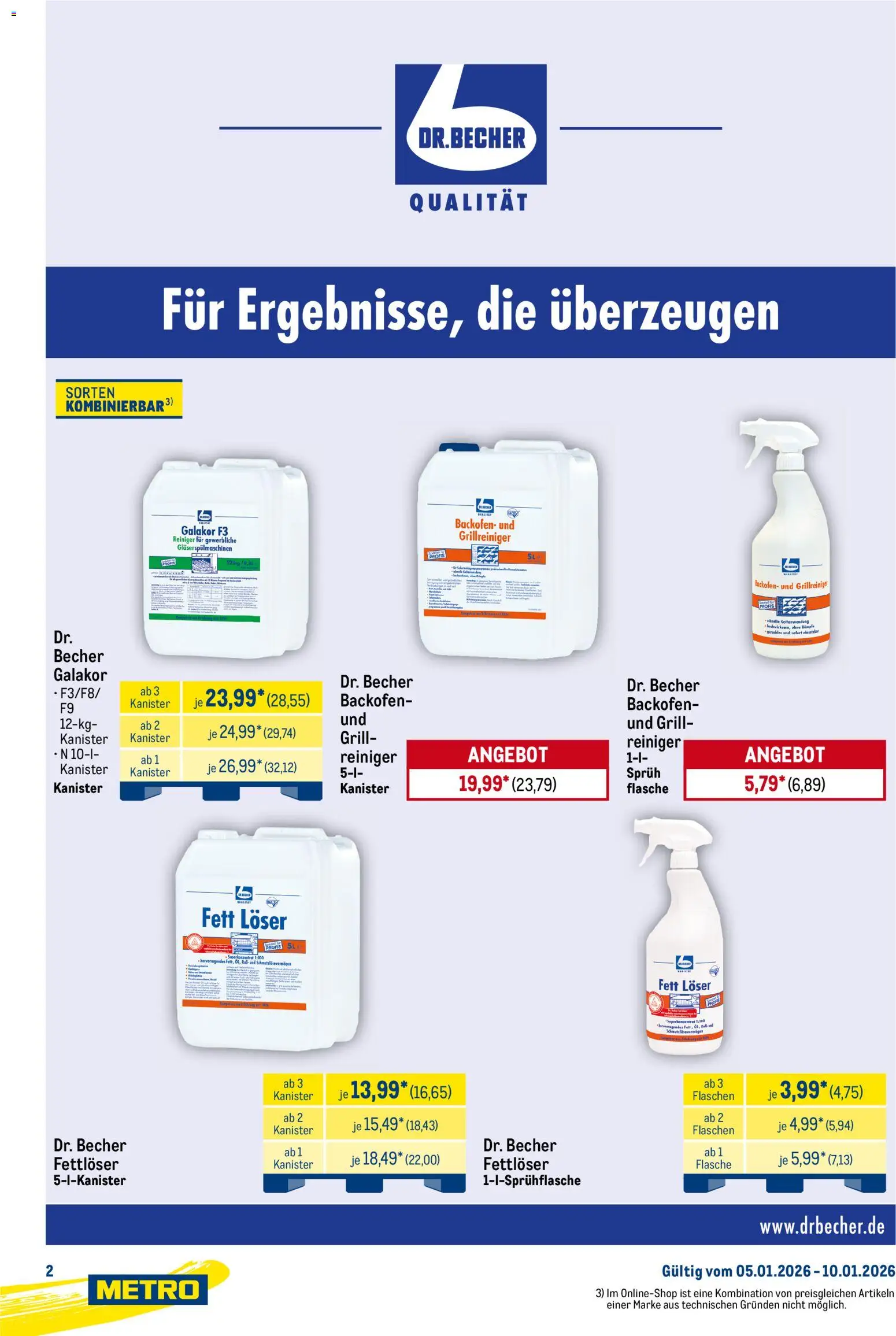 Metro - Starke Marken Profis – gültig ab 05.01.2026 | Seite: 2 | Produkte: Grill, Backofen