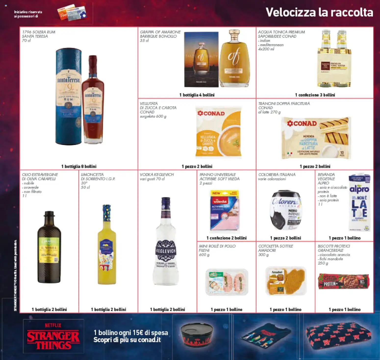 Volantino Conad del 15.12.2025 | Pagina: 47 | Prodotti: Rum, Zucca, Arancia, Bottiglia