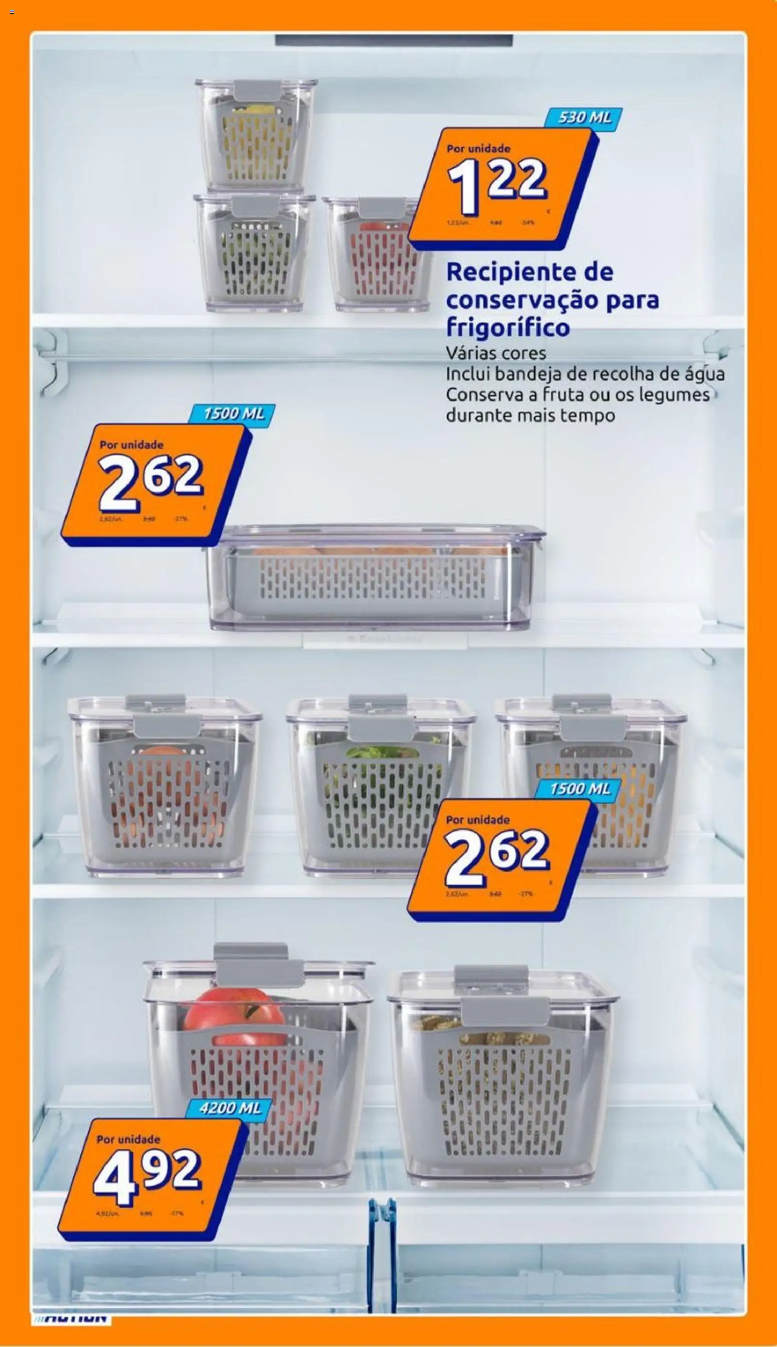 Action folheto │ válido de 22.04.2026 | Página: 13 | Produtos: Agua, Frigorífico, Bandeja