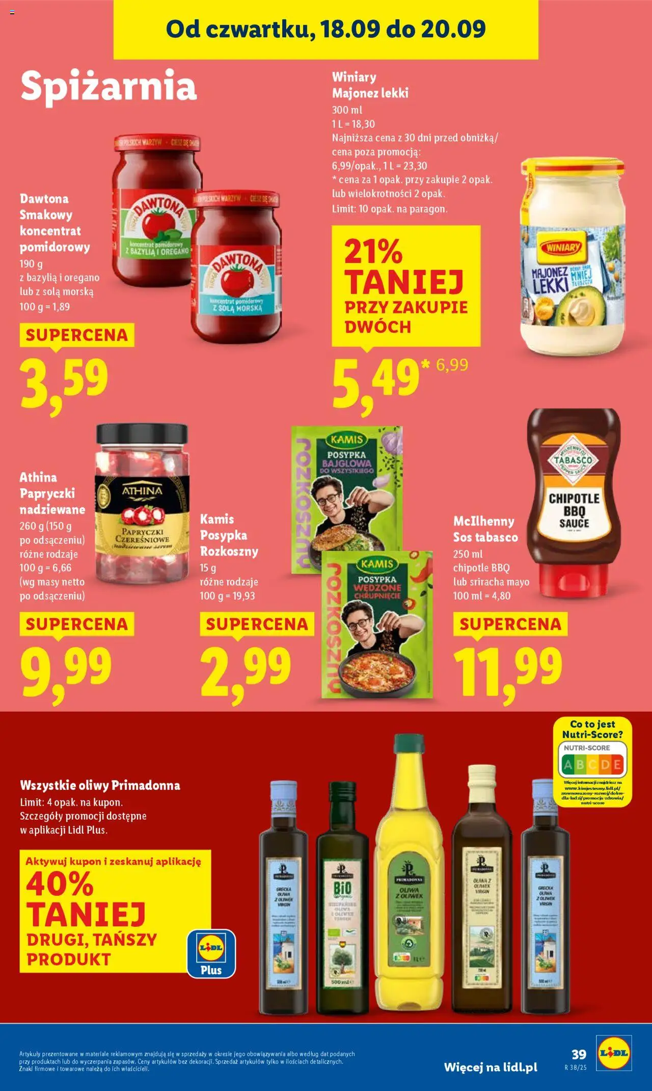 Lidl Gazetka od 18.09.2025 | Strona: 45