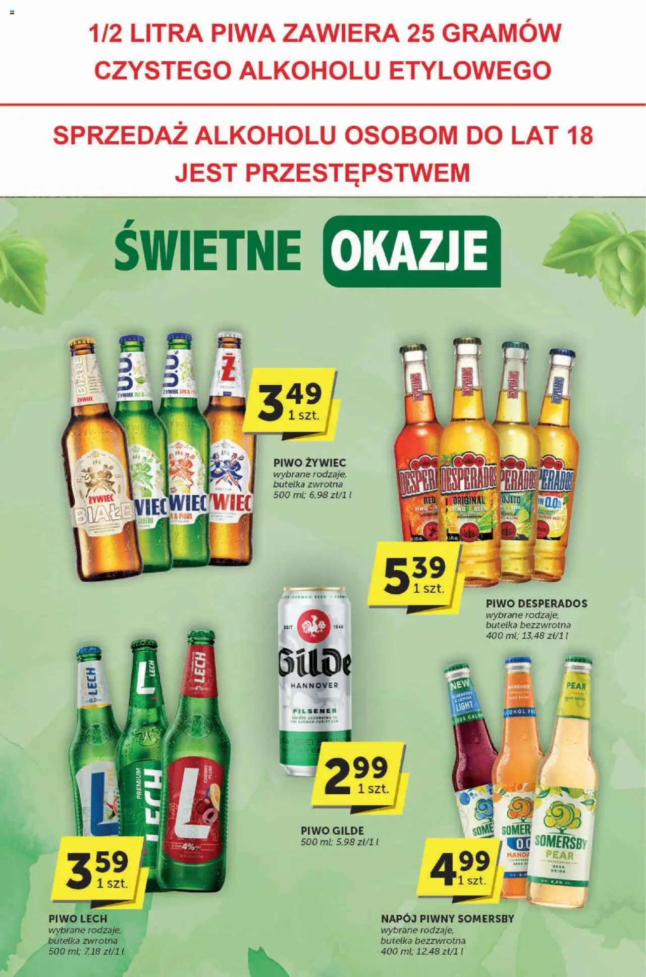 ABC Gazetka - Katalog od 04.09.2025 | Strona: 27 | Produkty: Pigwa, Piwo Desperados, Piwo, Somersby