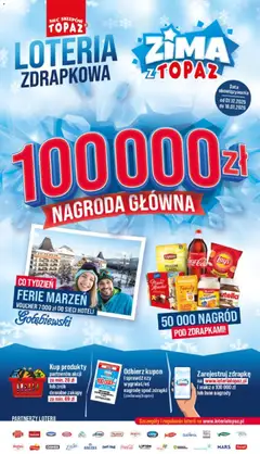 Pogląd oferty "Topaz Konkurs - Loteria Zima z Topazem" - ważna od 01.12.2025