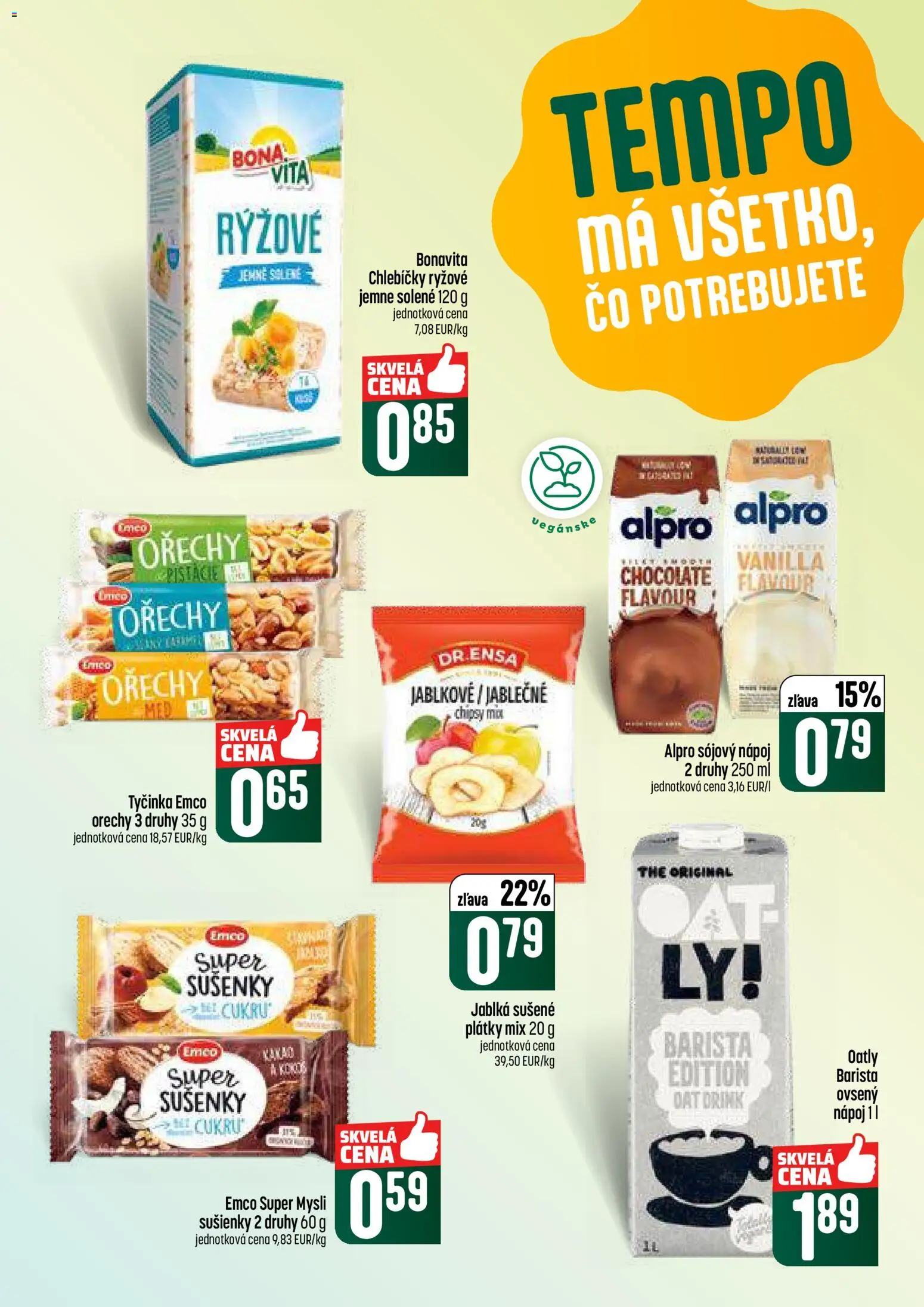 Nové COOP Jednota akcie – leták je platný od 29.01.2026 | Strana: 29 | Produkty: Chipsy, Orechy, Med, Alpro