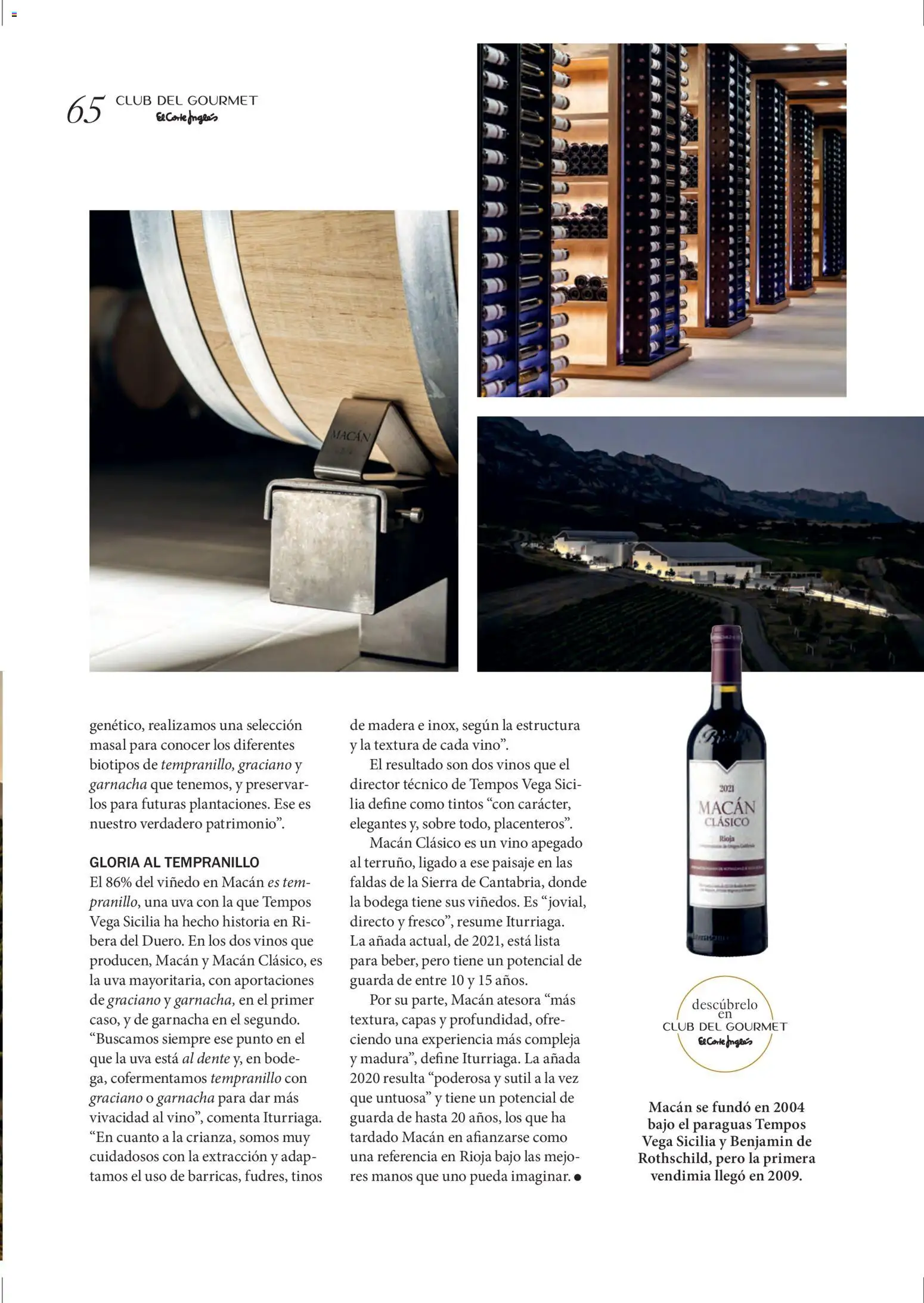 El Corte Inglés ofertas │ válido desde el 11.12.2025 | Página: 65 | Productos: Faldas, Vino