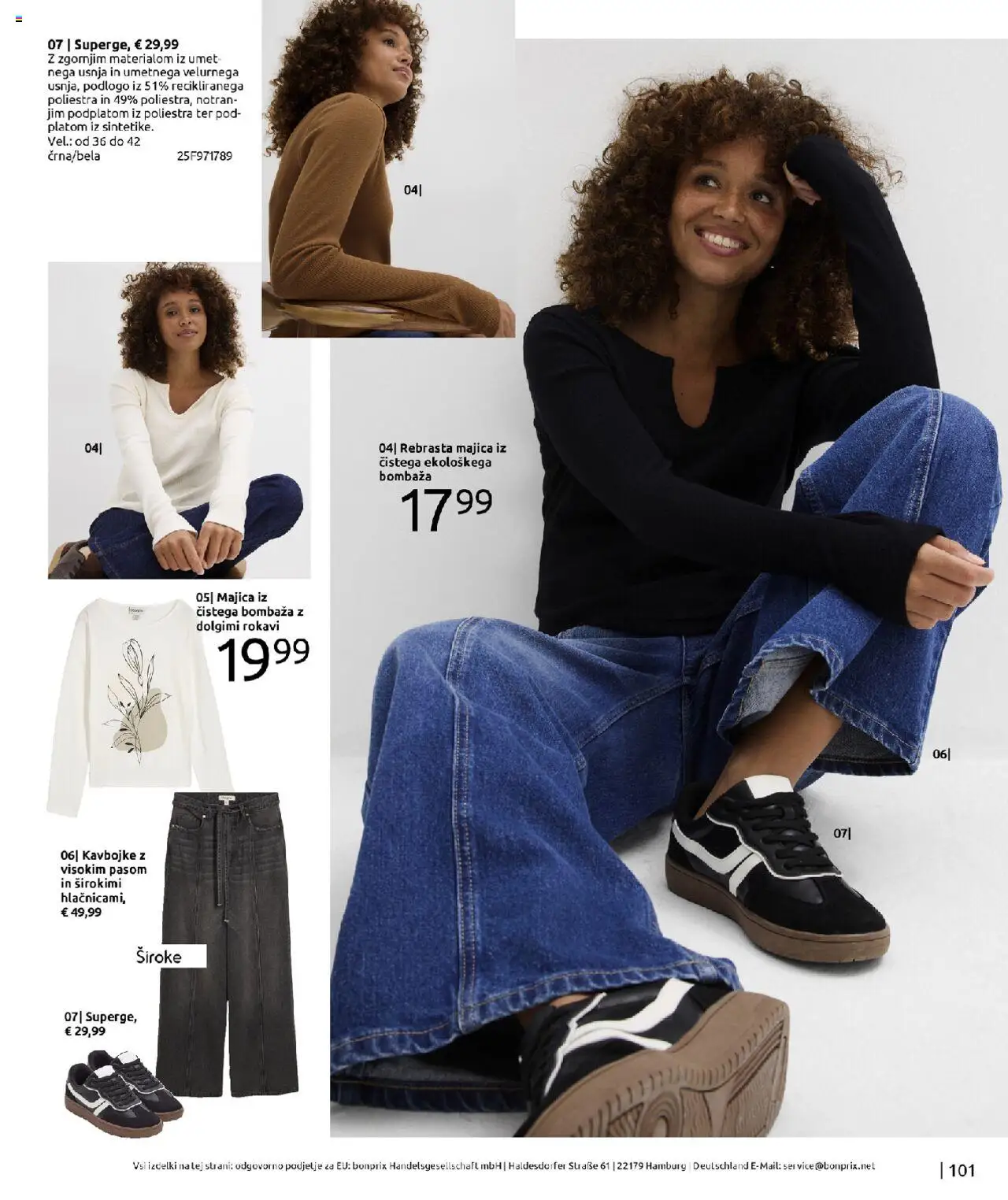 Bonprix katalog │ velja od 01.09.2025 | Stran: 101 | Izdelki: Majica, Kavbojke