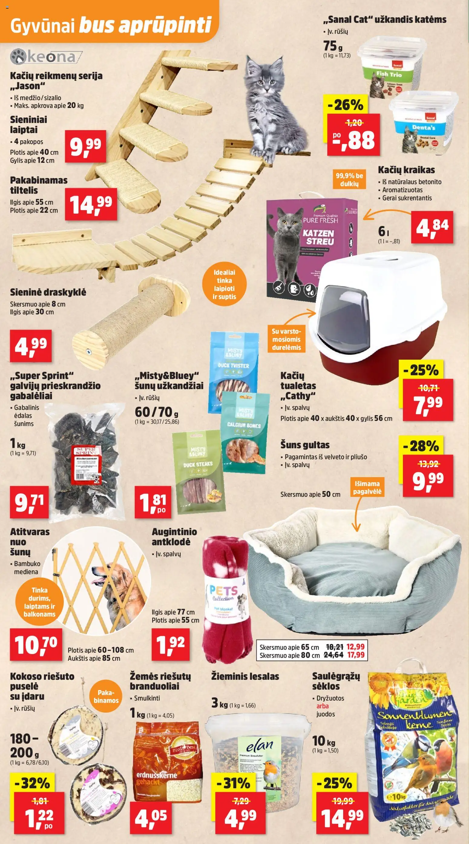 Thomas Philipps akcijos nuo 02.02.2026 | Puslapis: 2 | Prekių: Pagalvėlė, Antklodė, Sėklos, Tualetas