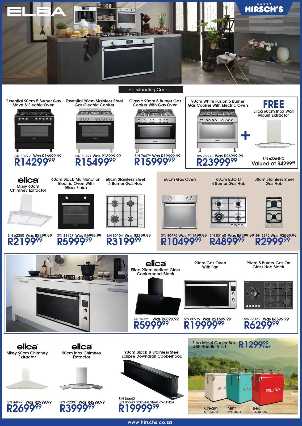 Hirsch's Specials │ valid from 28.08.2025 | Page: 27 | Products: Oven, Fan, Cooler, Cream