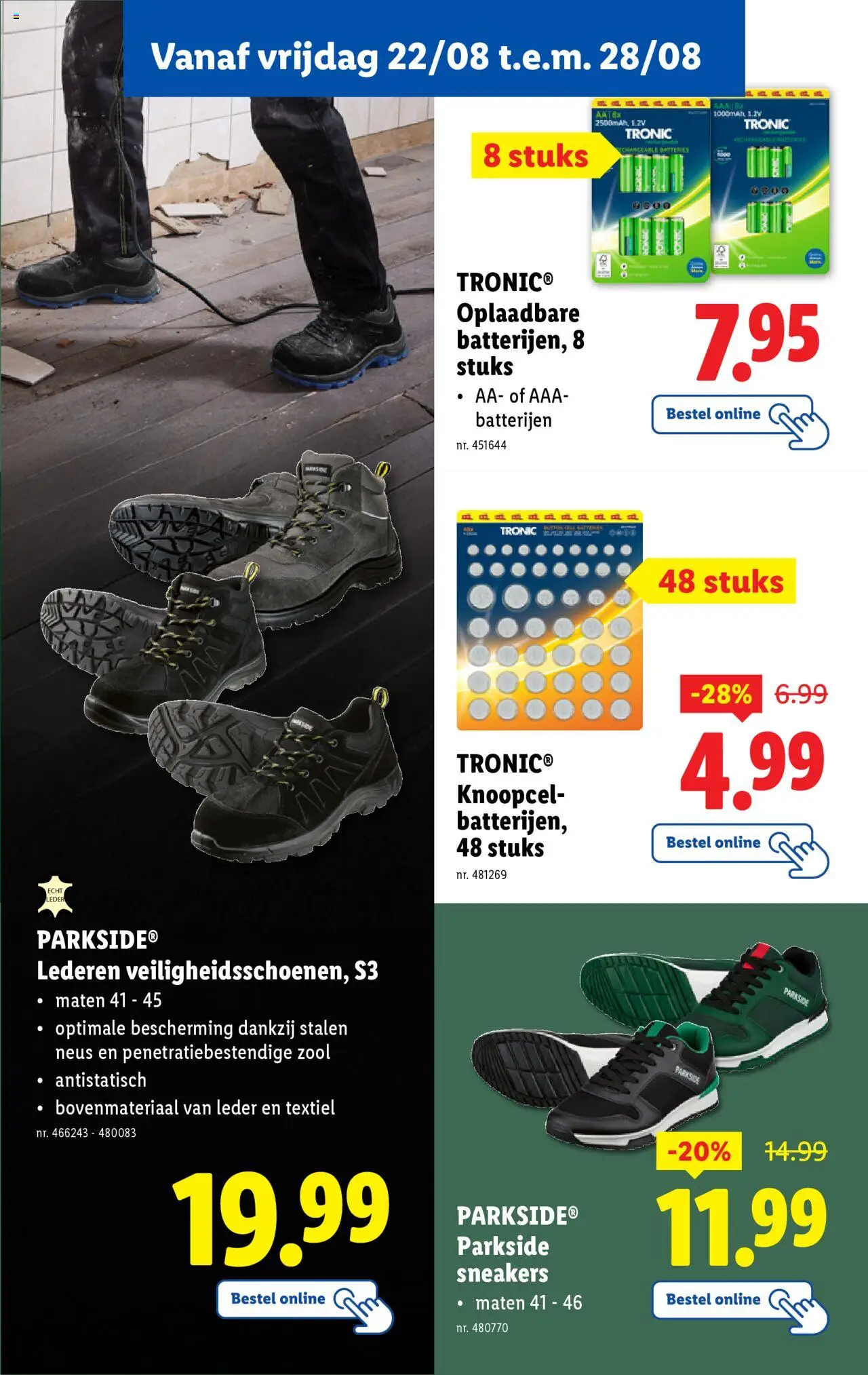 | Pagina: 47 | Producten: Sneakers, Batterijen