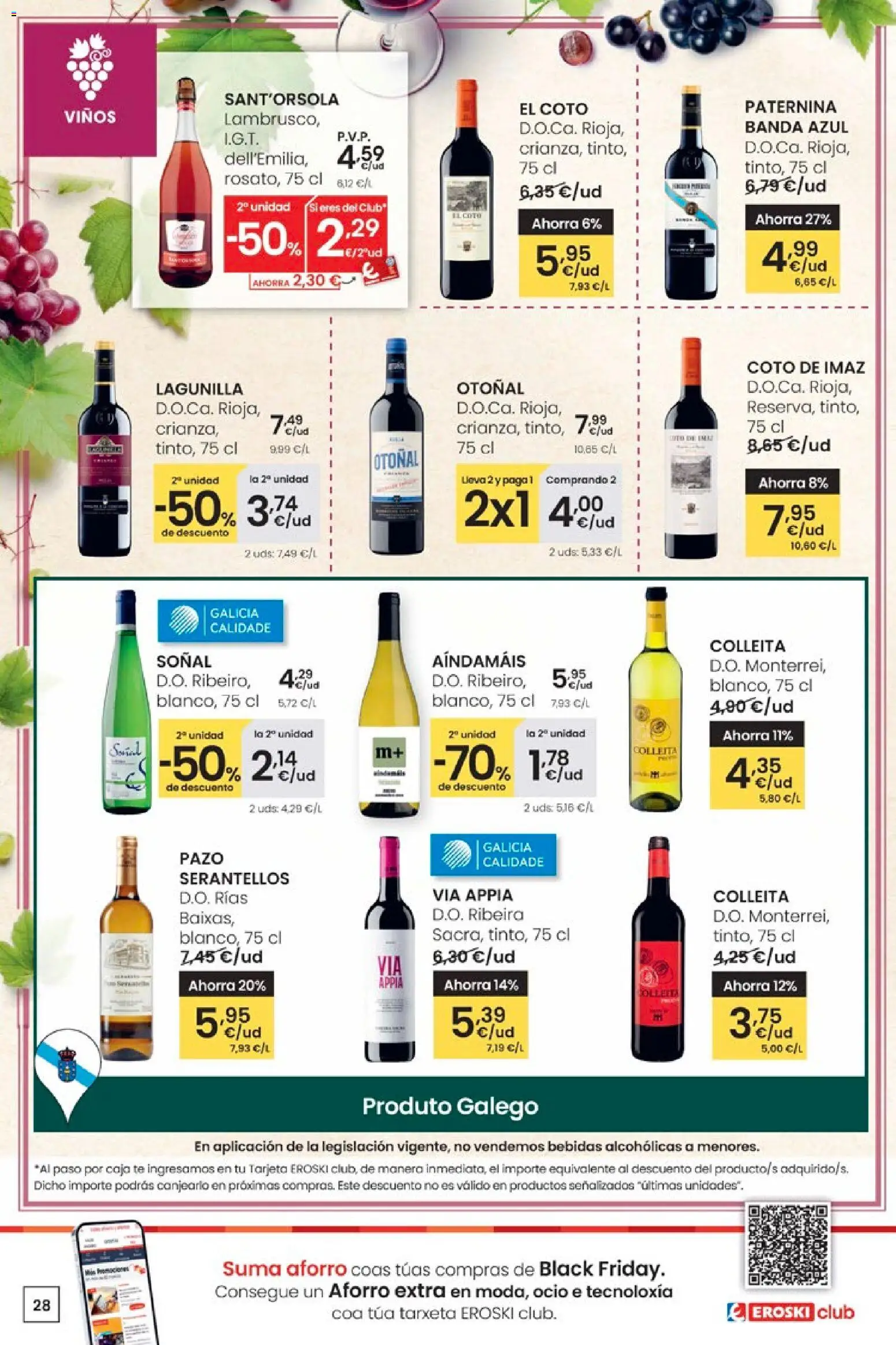 Eroski - Adiántate ao Nadal │ válido desde el 13.11.2025 | Página: 28 | Productos: Té, Caja