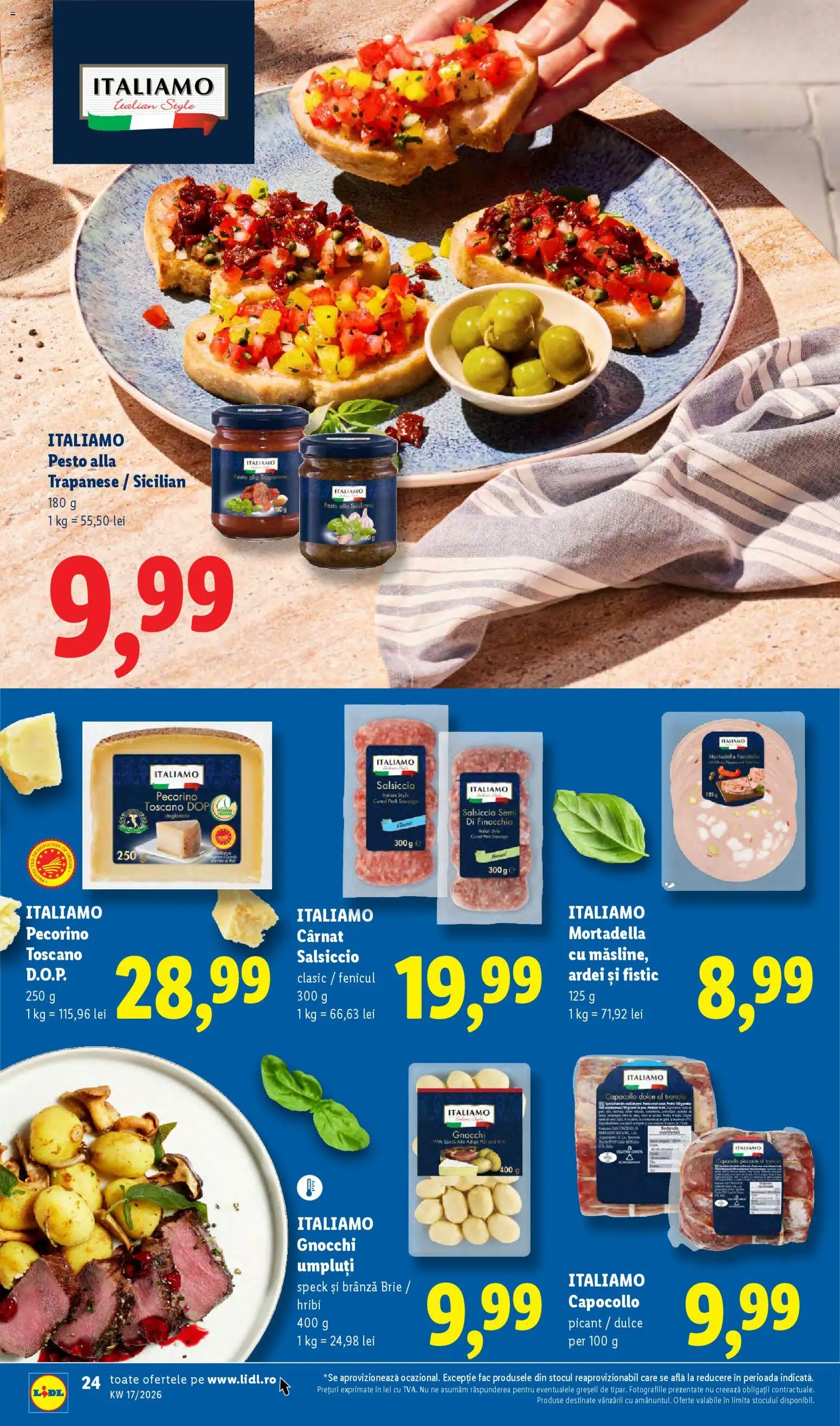 Noul catalog Lidl – valabil de la 20.04.2026 | Pagină: 24 | Produse: Delgeç, Ardei, Brânză, Kanca