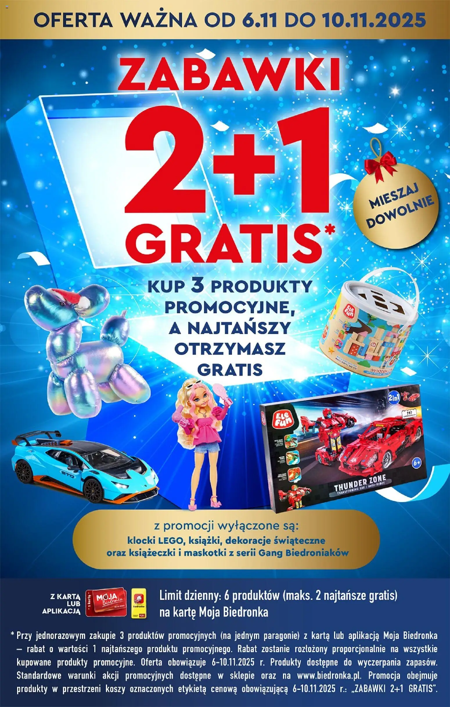 Biedronka gazetka - Hity i inspiracje od 10.11.2025 | Strona: 3 | Produkty: Karta, Lalka