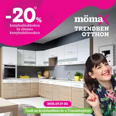 Mömax Akciós újság - amely érvényes a következő dátumtól: 17.07.2025
