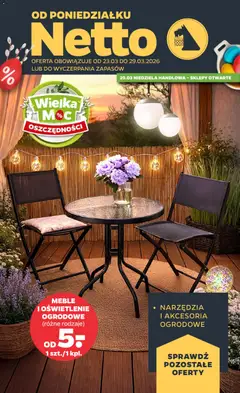 Pogląd oferty "Netto gazetka od poniedziałku NonFood" - ważna od 23.03.2026