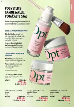 Oriflame katalog - važi od 14.09.2025 | Strana: 45 | Proizvode: Četka, Krema