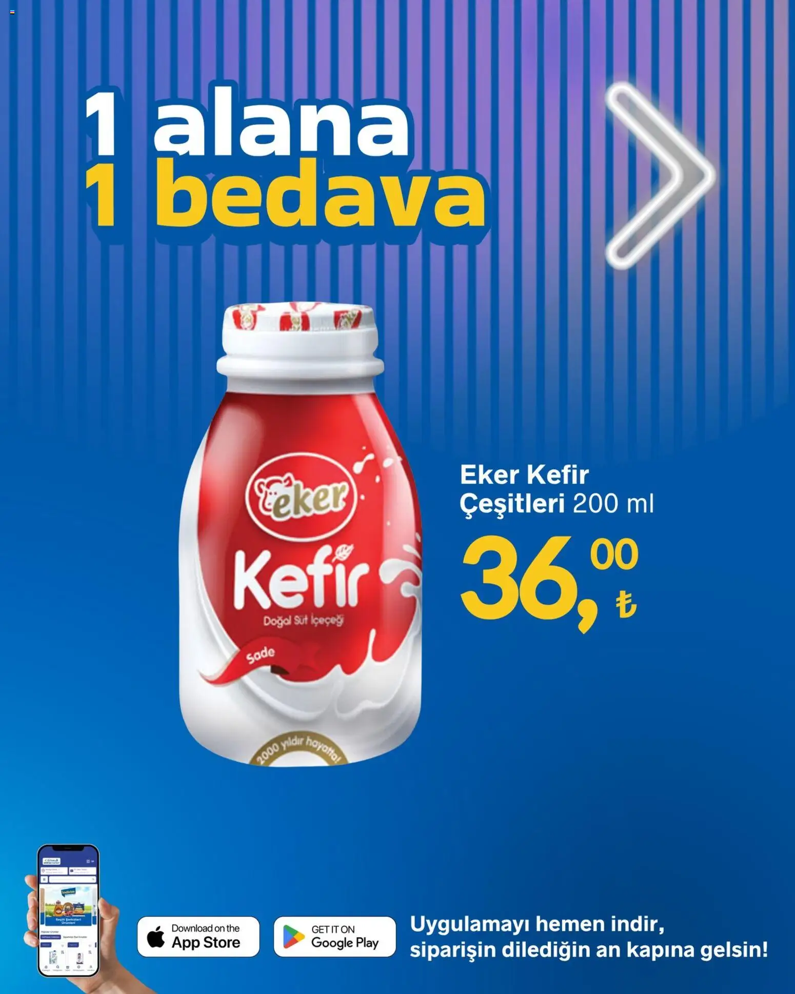 Gürmar İndirim - 23.04.2026 tarihinden itibaren geçerlidir | Sayfa: 7 | Ürünler: Kefir, Süt