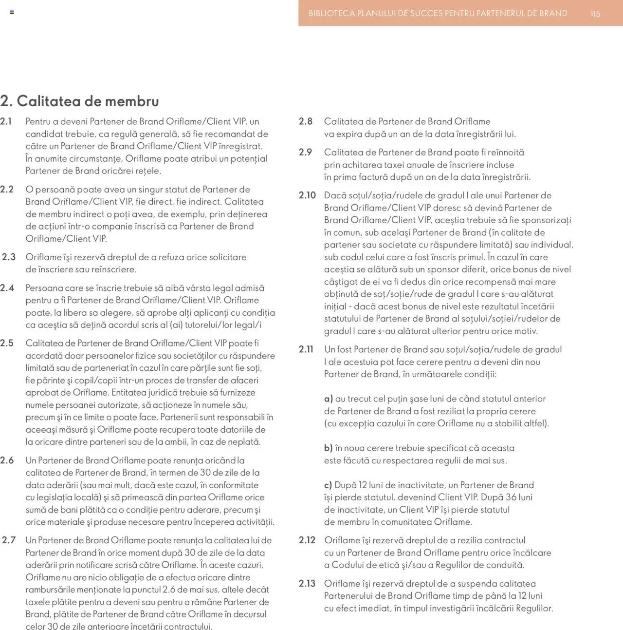 Noul catalog Oriflame – valabil de la 09.07.2024 | Pagină: 115 | Produse: Bibliotecă
