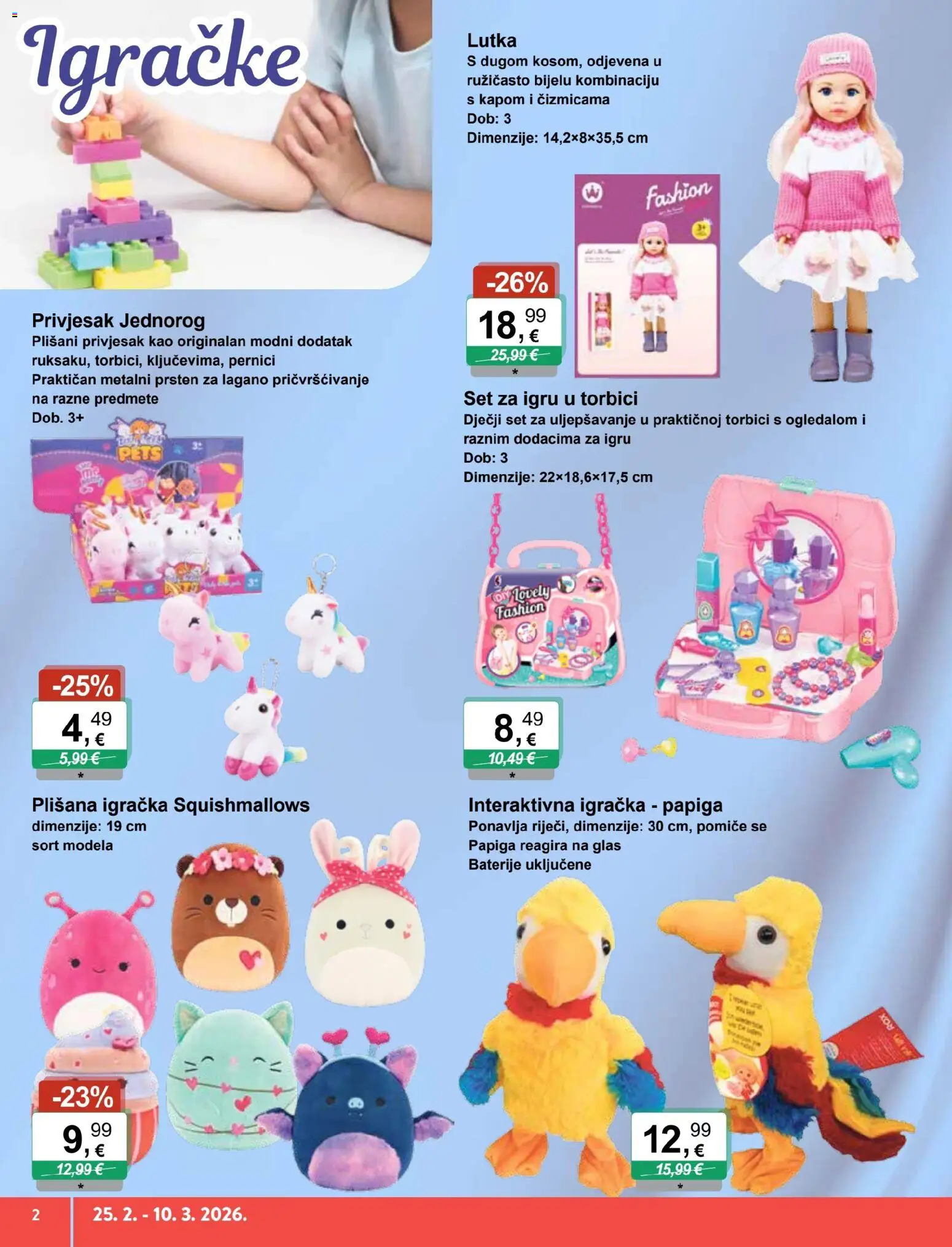 KTC katalog | vrijedi od 25.02.2026 | Stranica: 2 | Proizvodi: Lutka, Baterije, Prsten