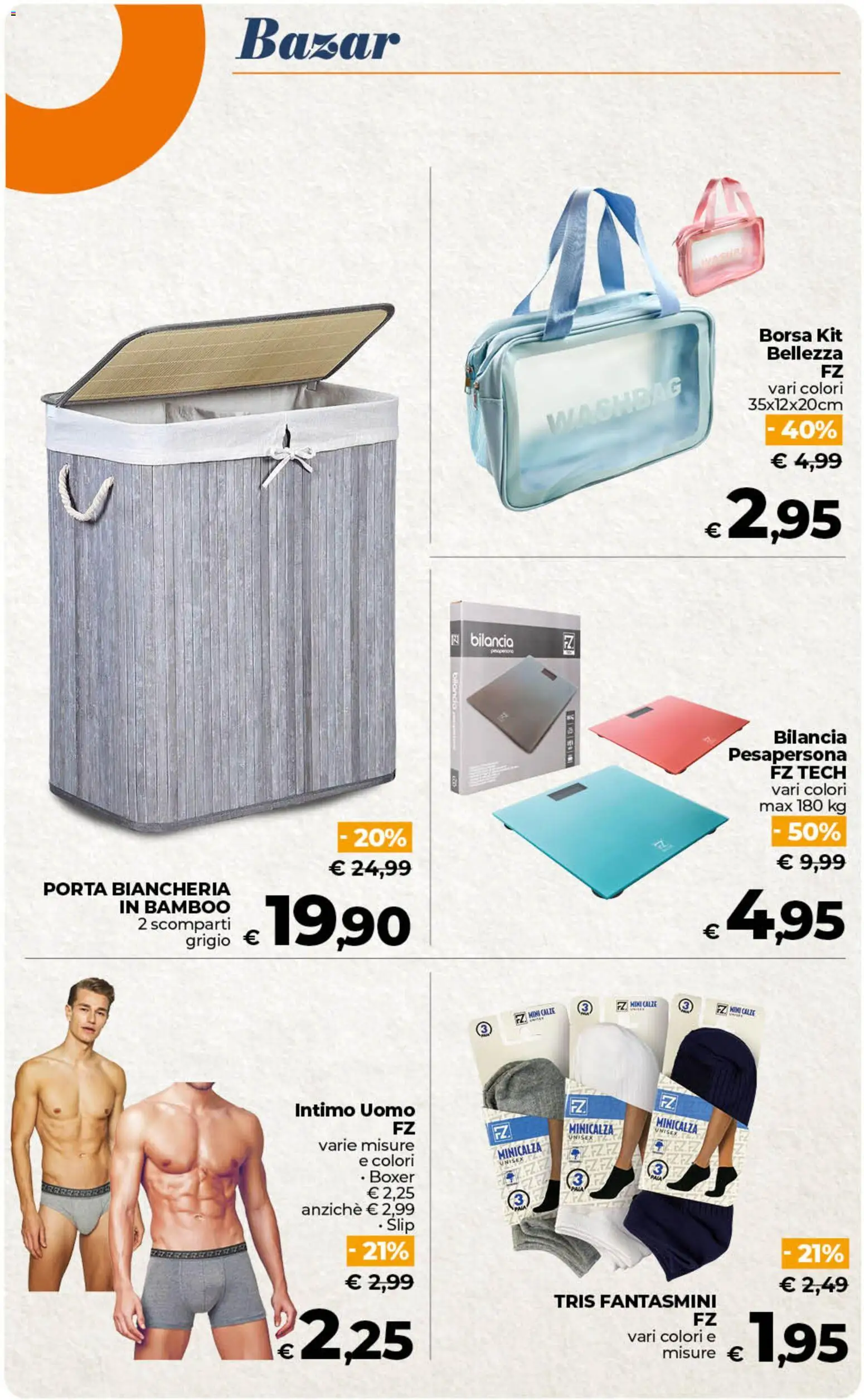 Volantino Ipercoop del 28.04.2026 | Pagina: 55 | Prodotti: Intimo, Slip, Boxer, Bilancia