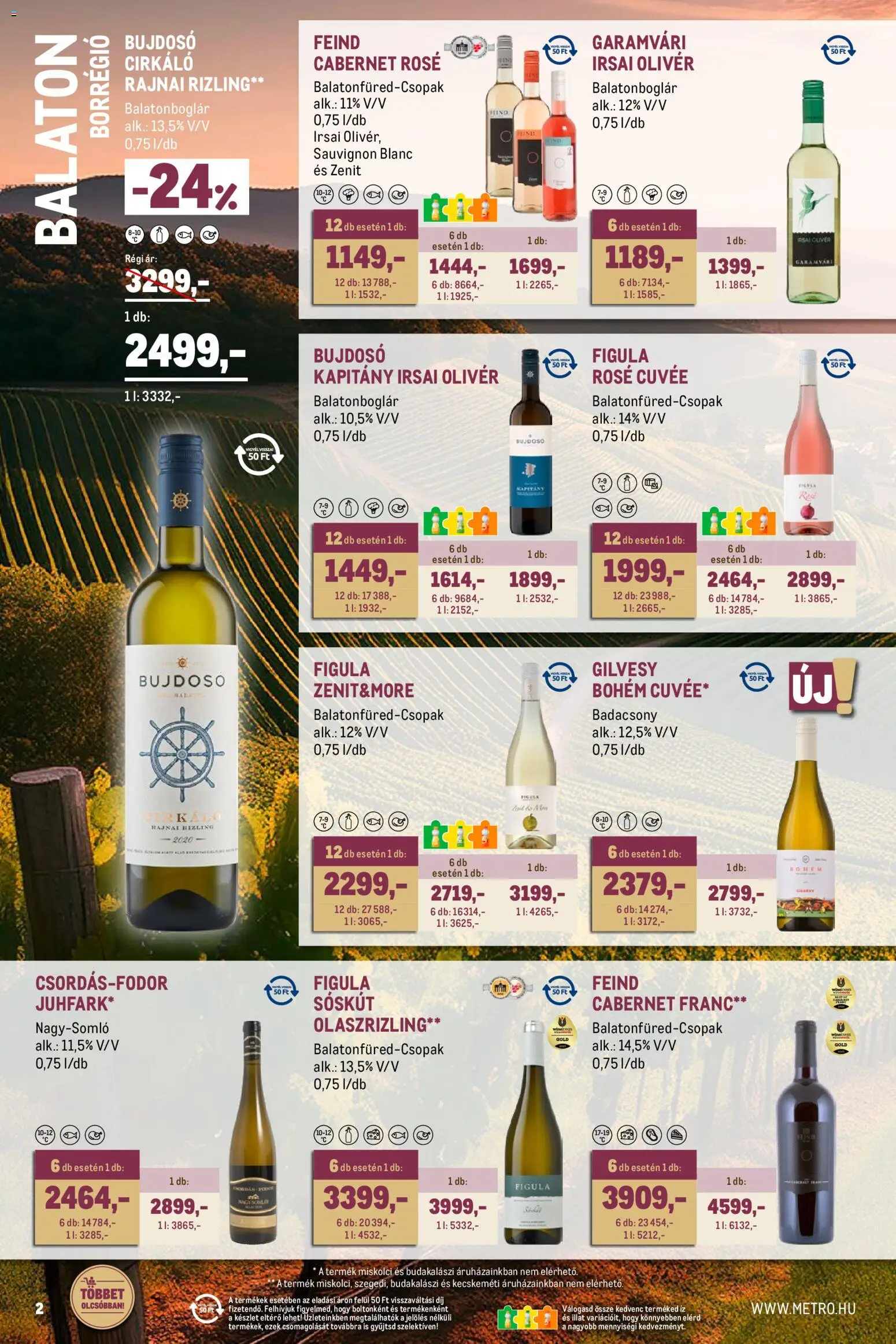 Metro akciós ujság - amely érvényes a következő dátumtól: 01.04.2026 | Oldal: 2 | Termékek: Só