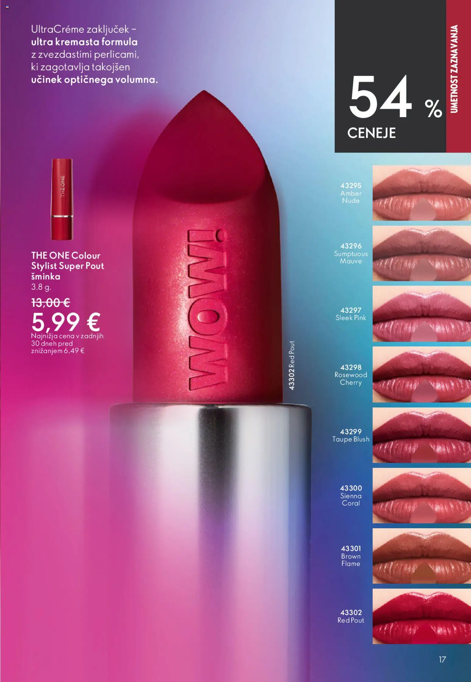 Novi Oriflame katalog ponudbe – veljaven od 22.04.2026 | Stran: 17